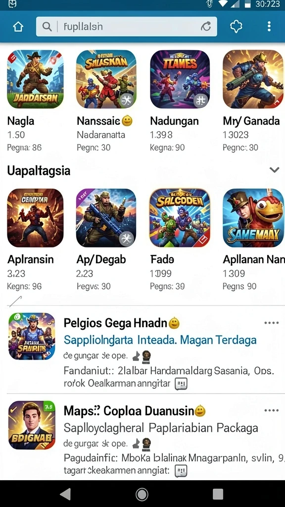 Tampilan antarmuka yang user-friendly.