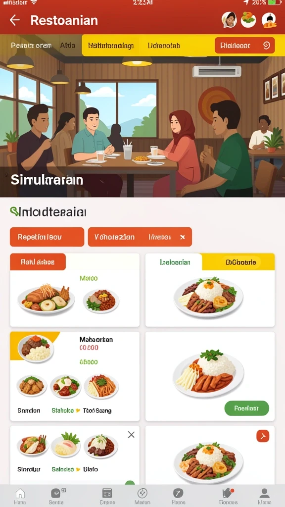 Screenshot memperlihatkan lingkungan fantastis yang menakjubkan.