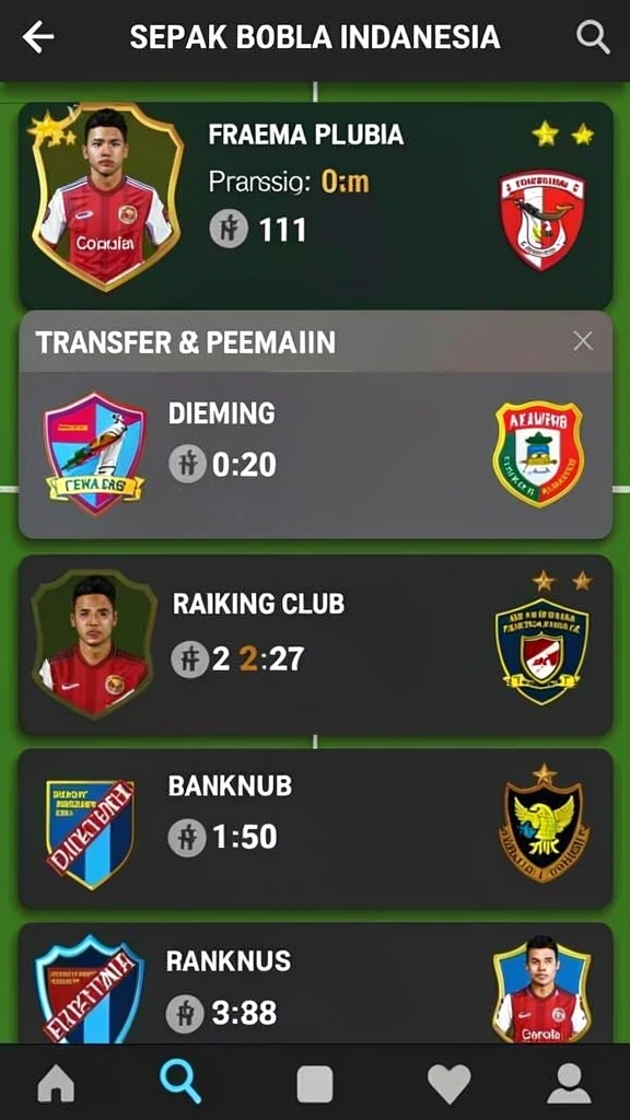Tampilan awal permainan yang menarik dan interaktif.