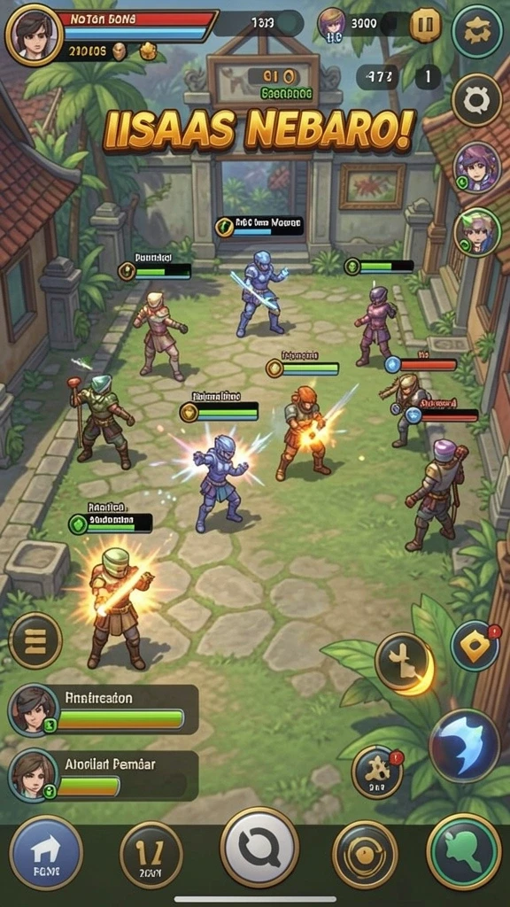 Gameplay menarik dan tantangan seru.