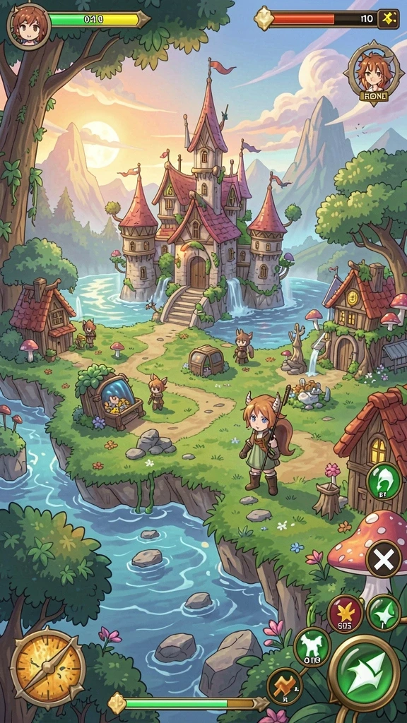 Gameplay seru dengan banyak tantangan.