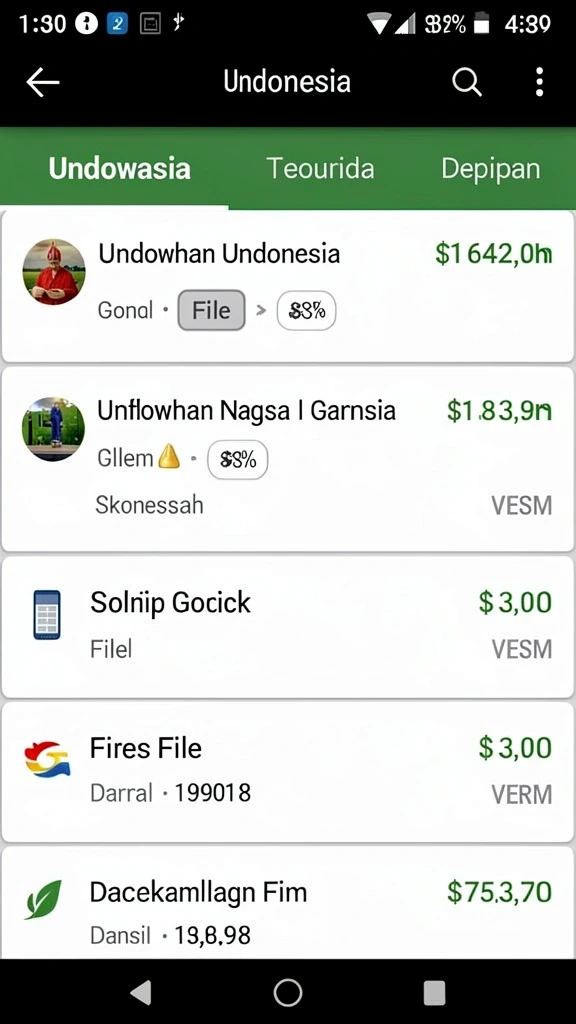 Tampilan awal aplikasi CERITOTO yang menarik.