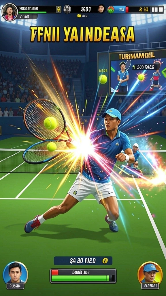 Visual grafis yang menakjubkan dalam DEWAGARUDA.
