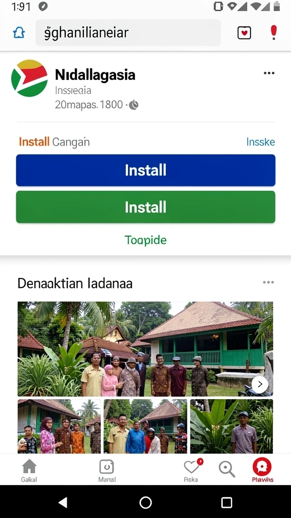 Tampilan awal game GARITOTO yang menawan.
