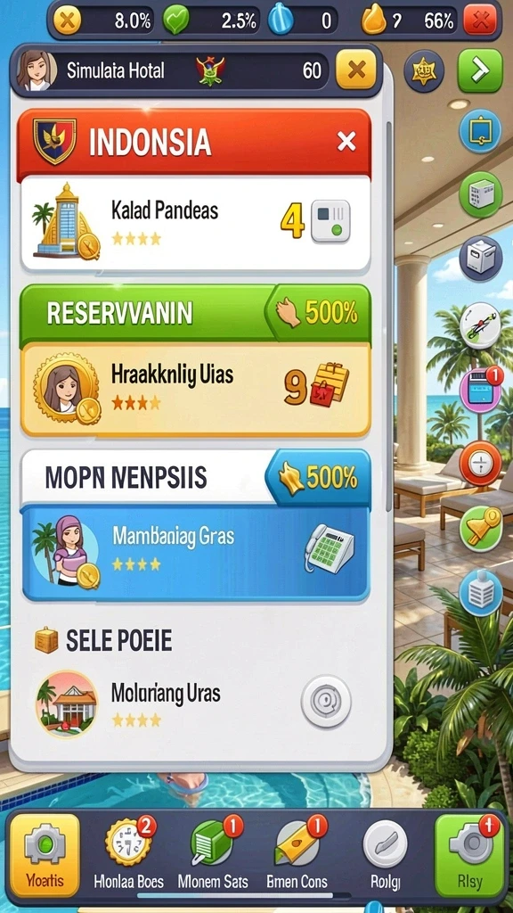 Komunitas aktif siap mendukung setiap pemain.