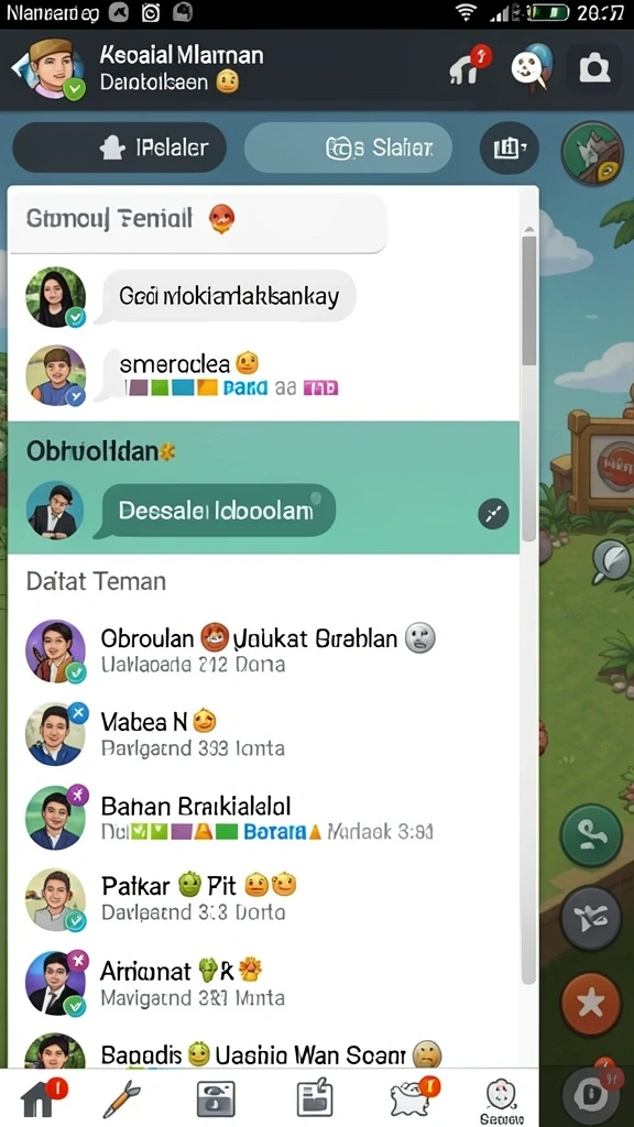 Tampilan antarmuka yang intuitif dan user-friendly.