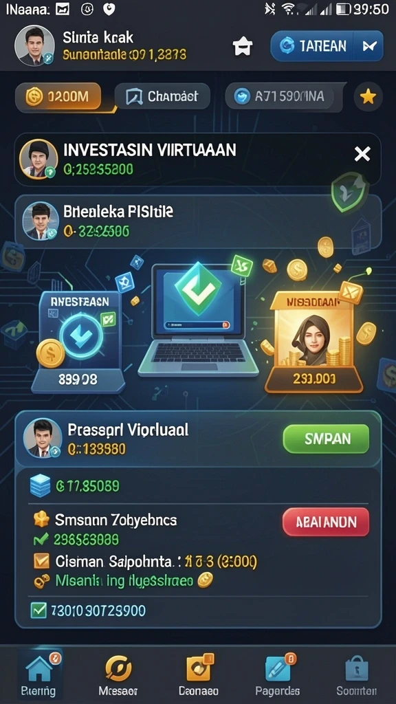 Tangkapan layar fitur gameplay yang menarik.