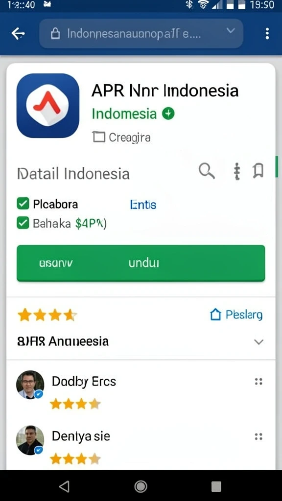 Tampilan antarmuka pengguna yang intuitif dan ramah.