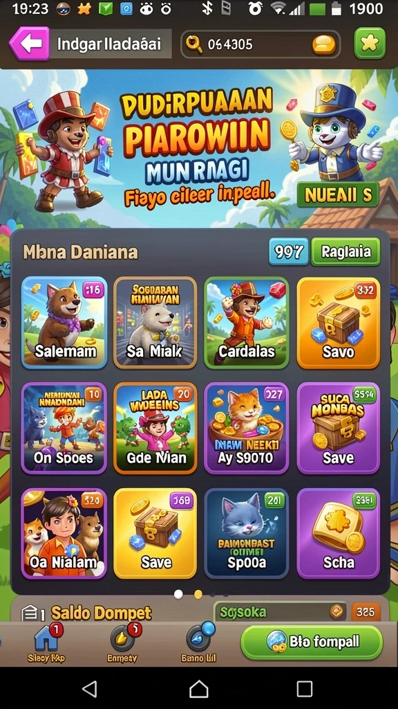 Tangkapan layar menampilkan gameplay yang seru.