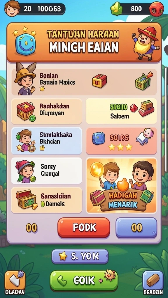 Karakter unik yang mewakili budaya Jakarta.