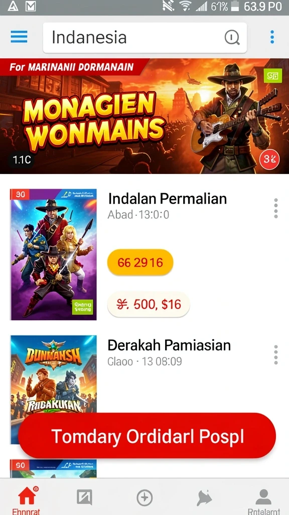 Komunitas aktif dengan pemain dari berbagai daerah.