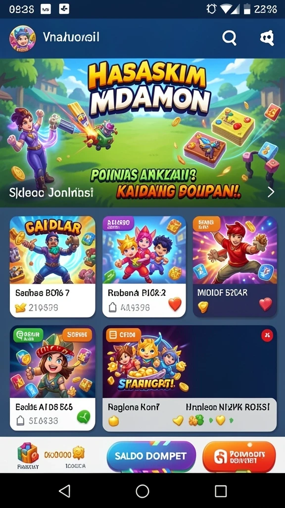 Tampilan antarmuka yang intuitif dan mudah digunakan.