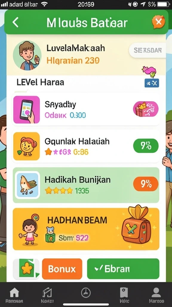 Fitur live draw yang menyajikan hasil secara real-time.