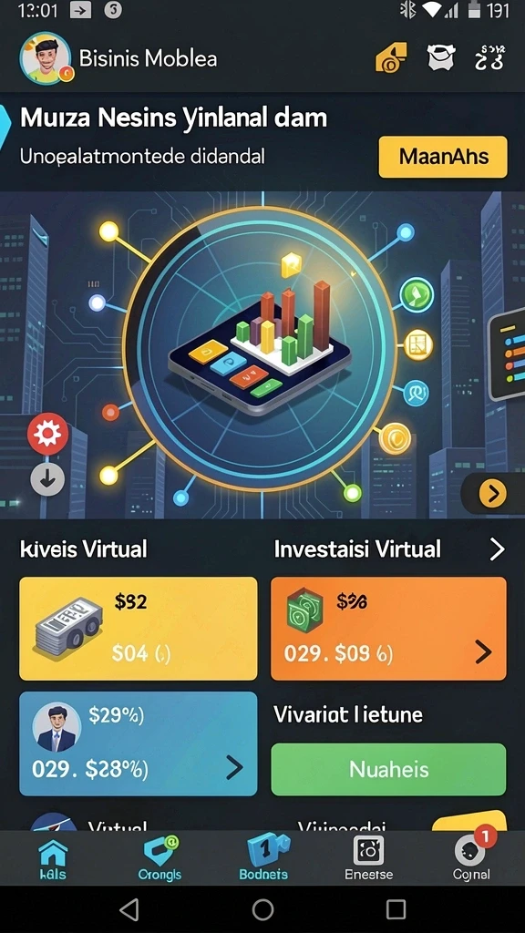 Tampilan utama LABA777 yang menarik dan intuitif.