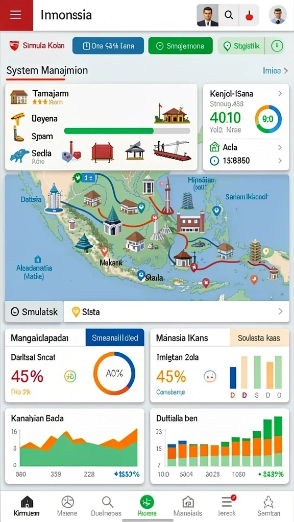 Tampilan antarmuka yang menarik dan mudah dipahami.