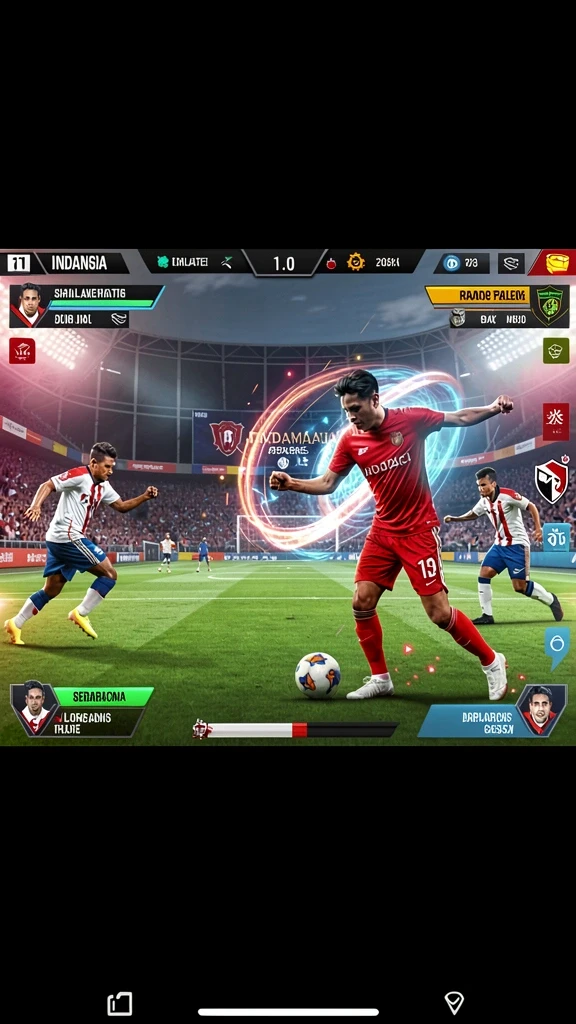 Menampilkan karakter unik dalam gameplay yang seru.