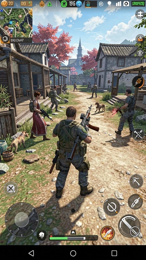 Mode multiplayer yang seru untuk kompetisi antar pemain.