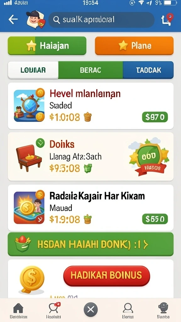 Karakter dengan kemampuan unik dan menarik.