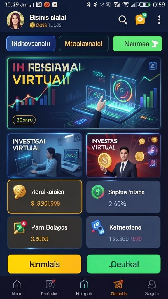 Screenshot menunjukkan aksi mendebarkan dalam permainan.