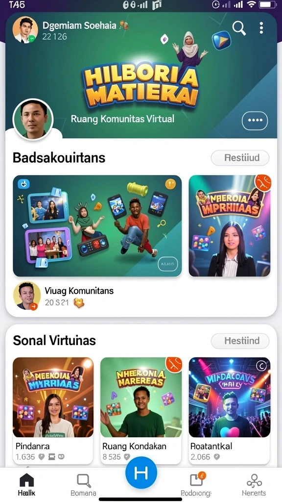 Ekspresi karakter yang menarik dan beragam.