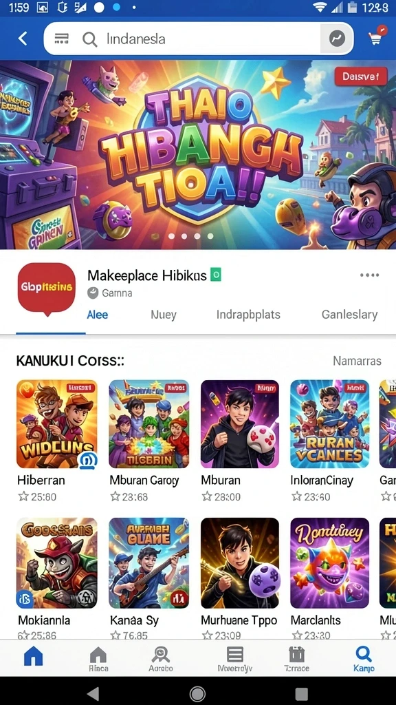 Tampilan antarmuka utama PT777 yang menarik.