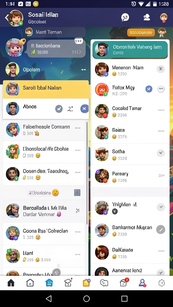 Tampilan antarmuka REJEKIGAMES yang menarik dan mudah dinavigasi.
