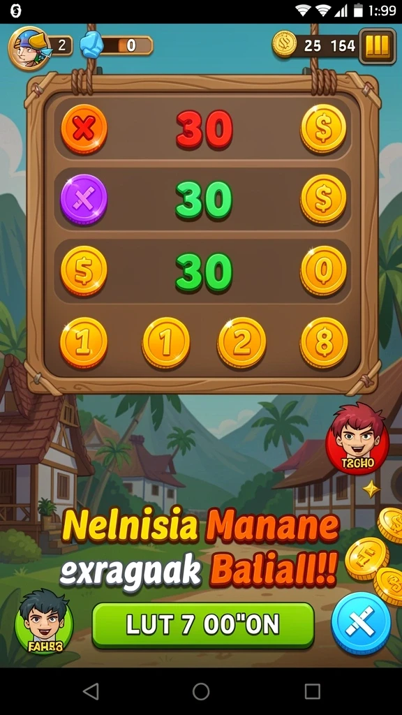 Mode multiplayer dengan kompetisi yang mengasyikkan.