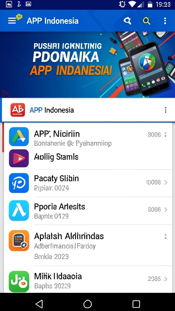 Tampilan awal permainan yang menarik.