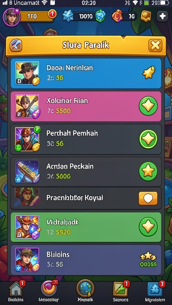 Tampilan grafis yang memukau dan menarik.