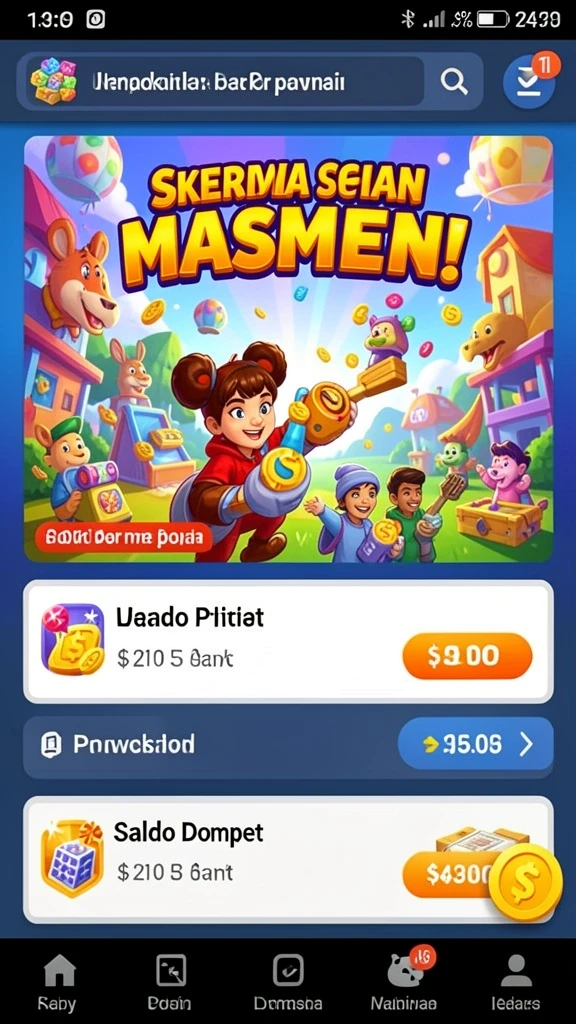 Mode multiplayer yang seru dan kompetitif.