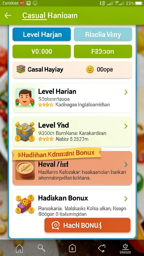 Tampilan antarmuka yang menarik dan mudah digunakan.