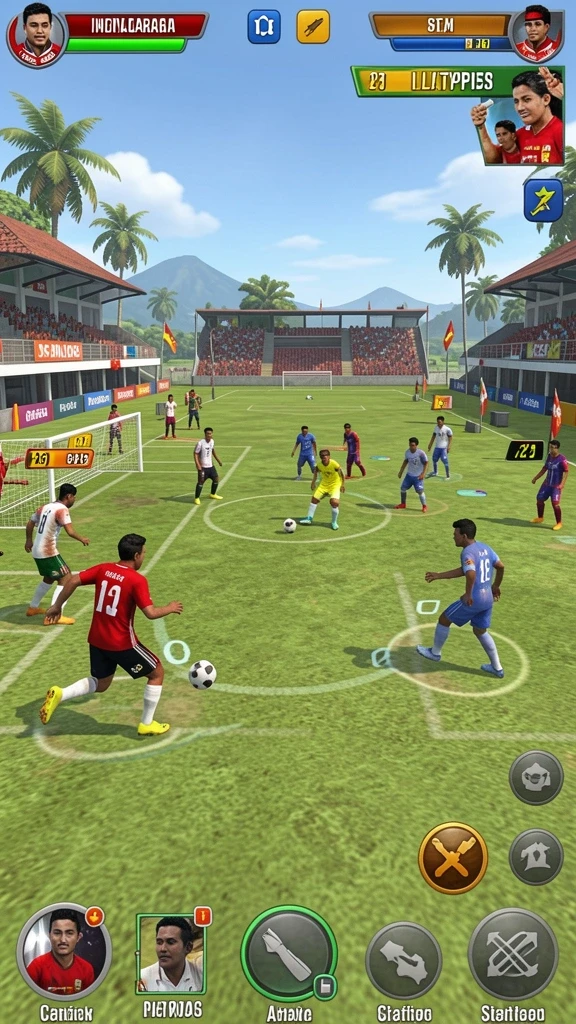 Level yang beragam dan tantangan yang menantang.