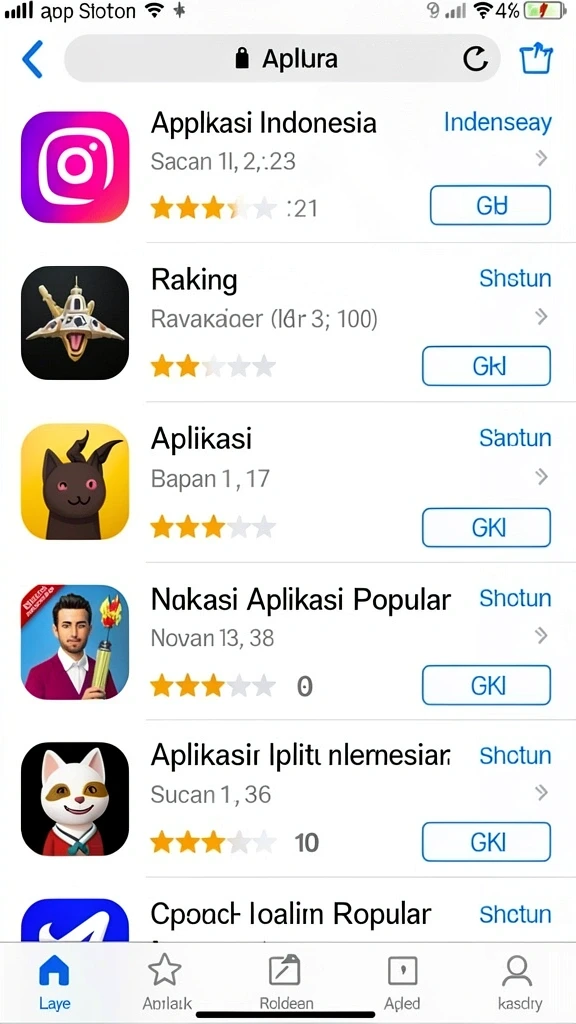 Tampilan antarmuka yang mudah dipahami.