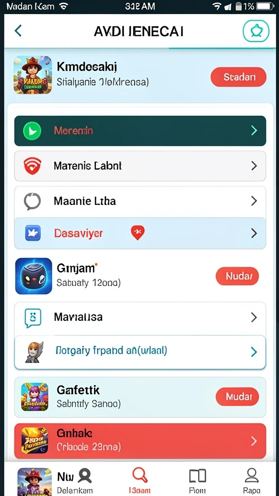 Kompetisi antar pemain yang menyenangkan.