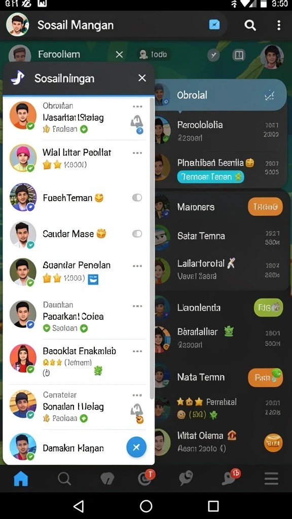 Level menantang untuk diuji ketangkasan.