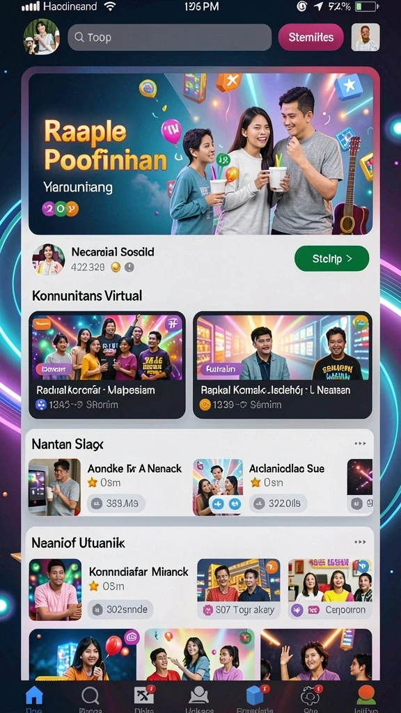 Tampilan antarmuka SPINGOLD yang modern dan menarik.