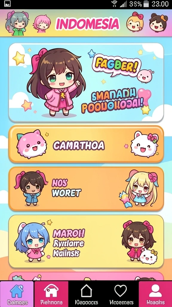 Mode permainan kompetisi yang menantang.