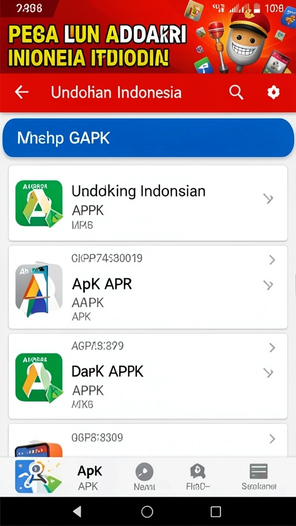 Tampilan antarmuka pengguna yang menarik.