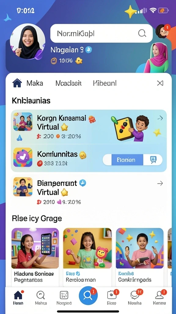 Mode permainan yang kompetitif dan seru.