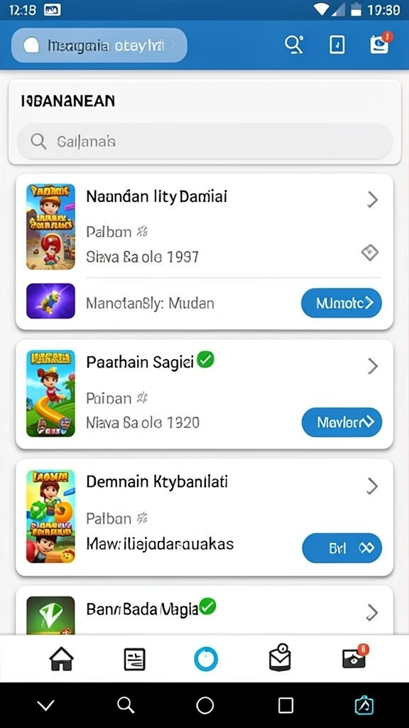 Beragam pilihan permainan yang seru menanti Anda.