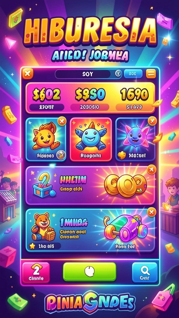 Tampilan menarik dari permainan utama TAWONBET.