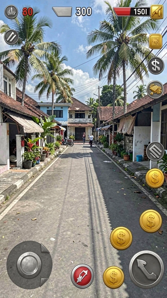Mode permainan yang bervariasi membuat tidak cepat bosan.