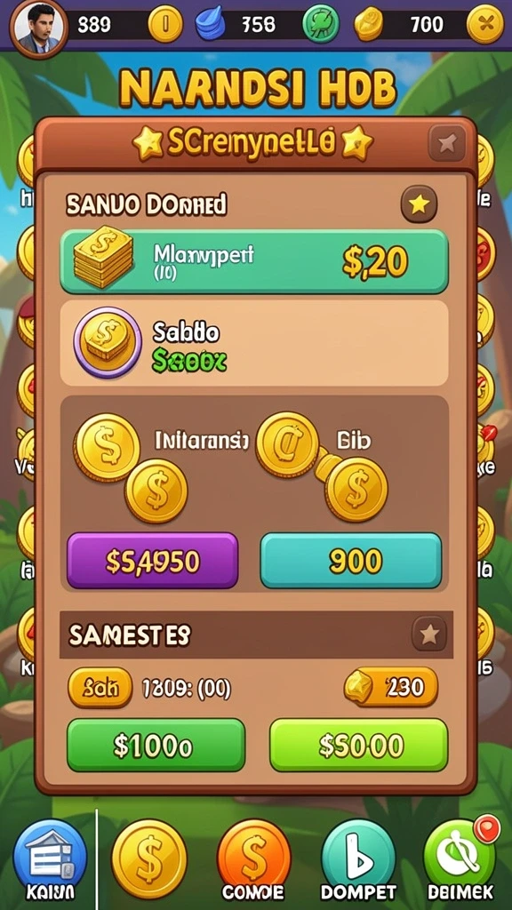 Screenshot menampilkan fitur komunitas yang memungkinkan interaksi antar pemain.
