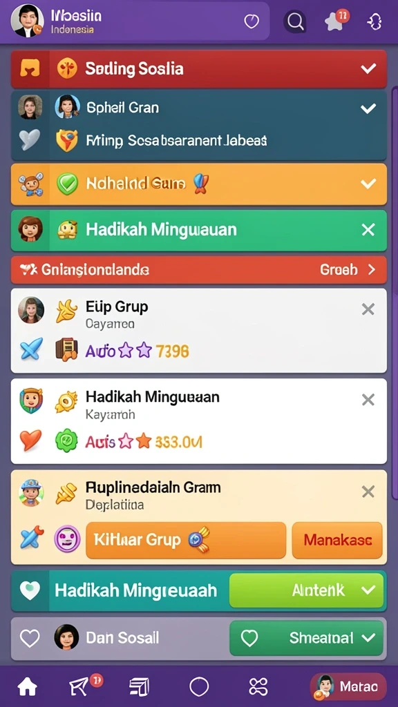 Screenshot menampilkan level baru yang diperbarui dan tantangan menarik.