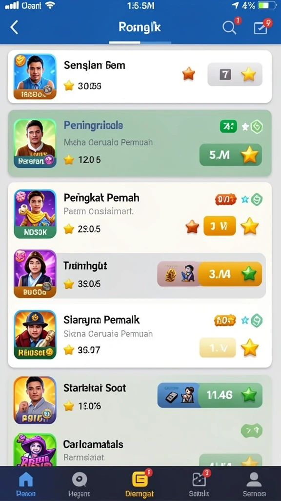 Karakter dengan desain unik dan kemampuan spesial.