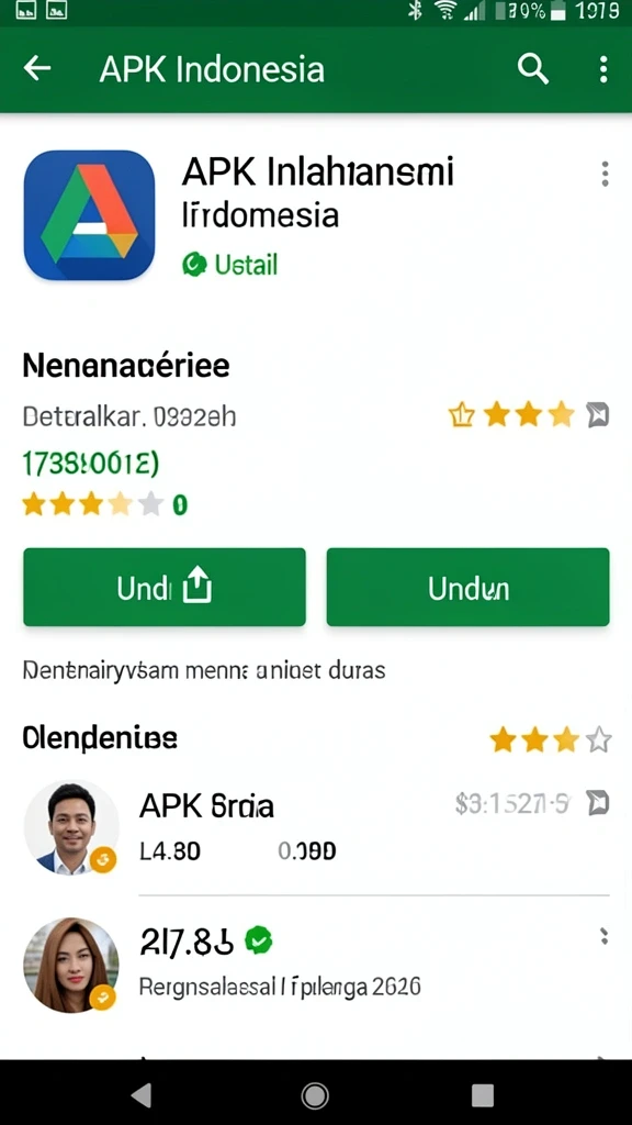 Beragam permainan yang bisa dipilih pengguna.