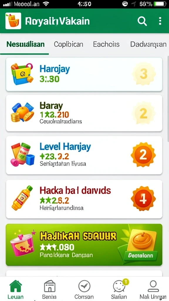 Berbagai karakter unik dan menarik untuk dimainkan.